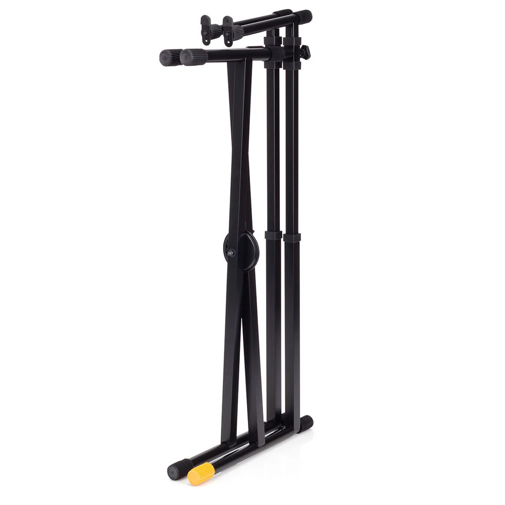 Hercules Double Tier Double Braced Keyboard Stand with Vertical Support - Image 3