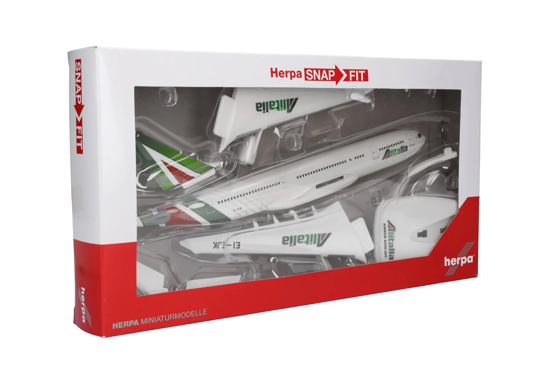 Herpa 1/200 SNAP FIT Alitalia Airbus A330-200 EI-EJK "Giotto" - Image 2