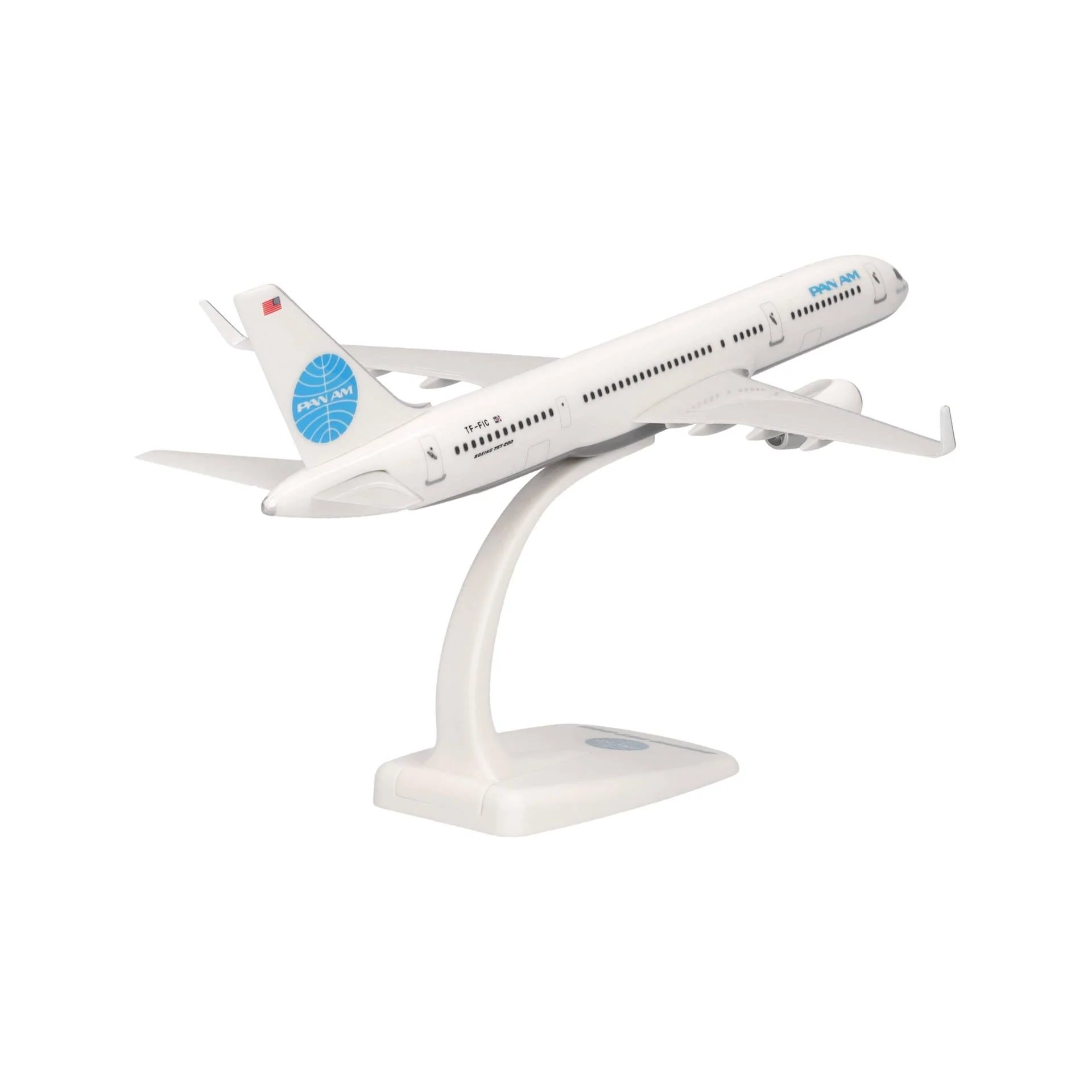 Herpa 1/200 SNAP FIT Pan Am Boeing 757-200 "Tracing the Transatlantic" TF-FIC - Image 4