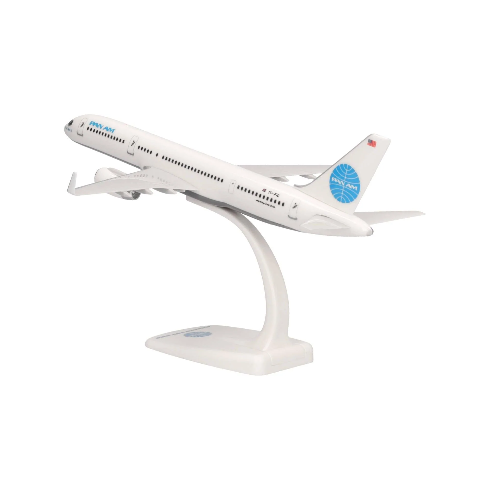 Herpa 1/200 SNAP FIT Pan Am Boeing 757-200 "Tracing the Transatlantic" TF-FIC - Image 5