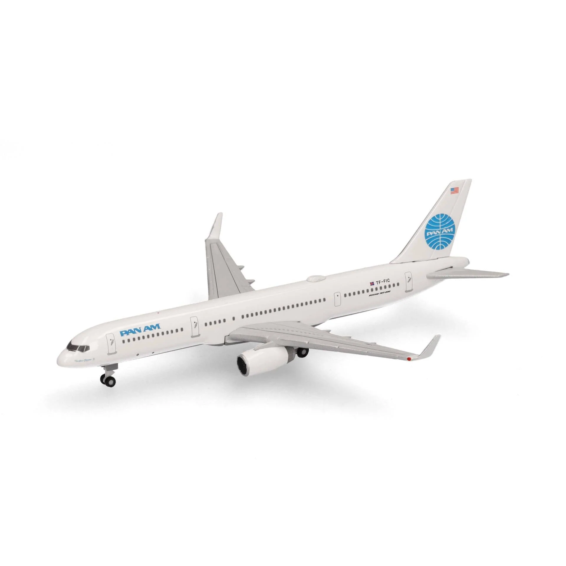 Herpa 1/500 Pan Am Boeing 757-200 "Tracing the Transatlantic" TF-FIC - Image 5