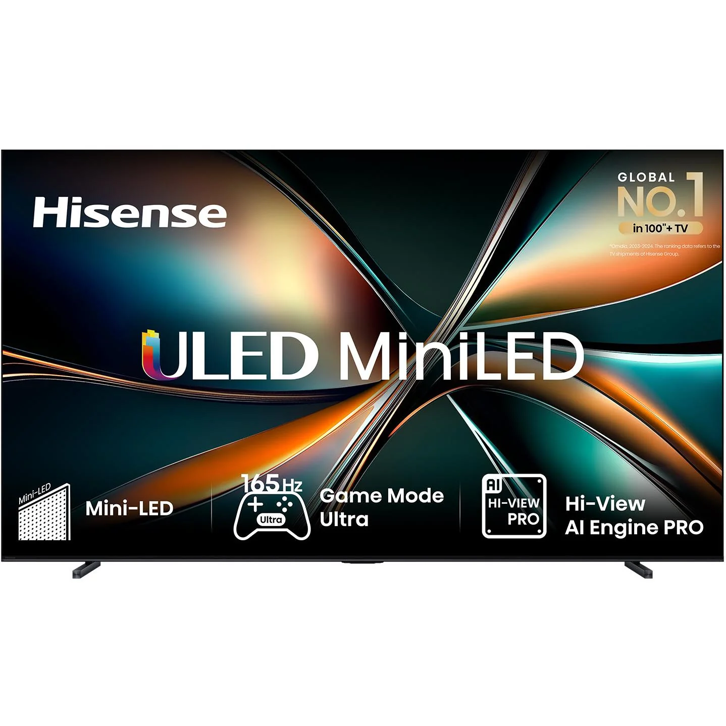 Hisense 100" U6QAU PRO ULED MiniLED 4K Smart TV [2025] - Image 2