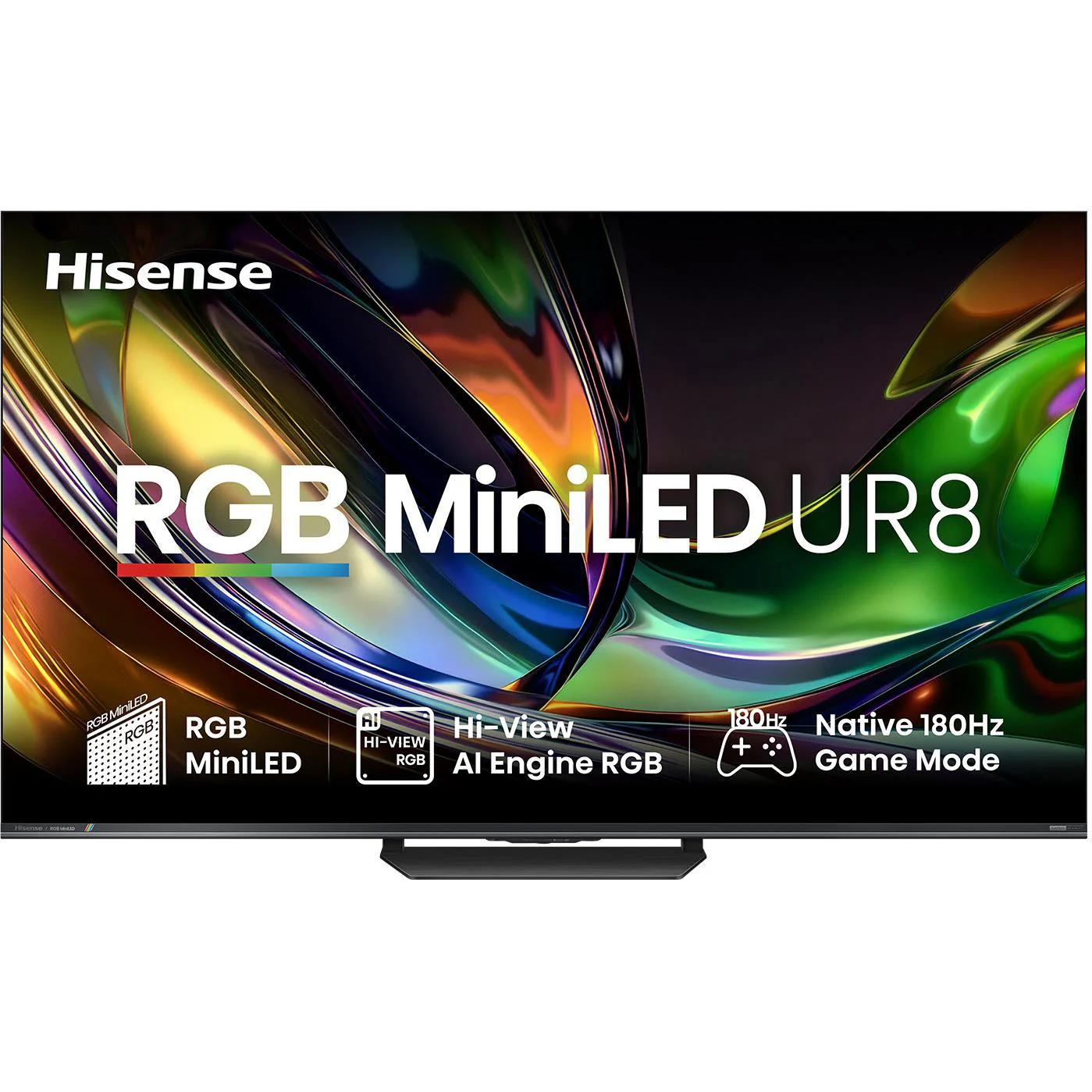 Hisense 55" UR8SAU ULED 4K UHD RGB Mini-LED Smart TV [2026] - Image 2