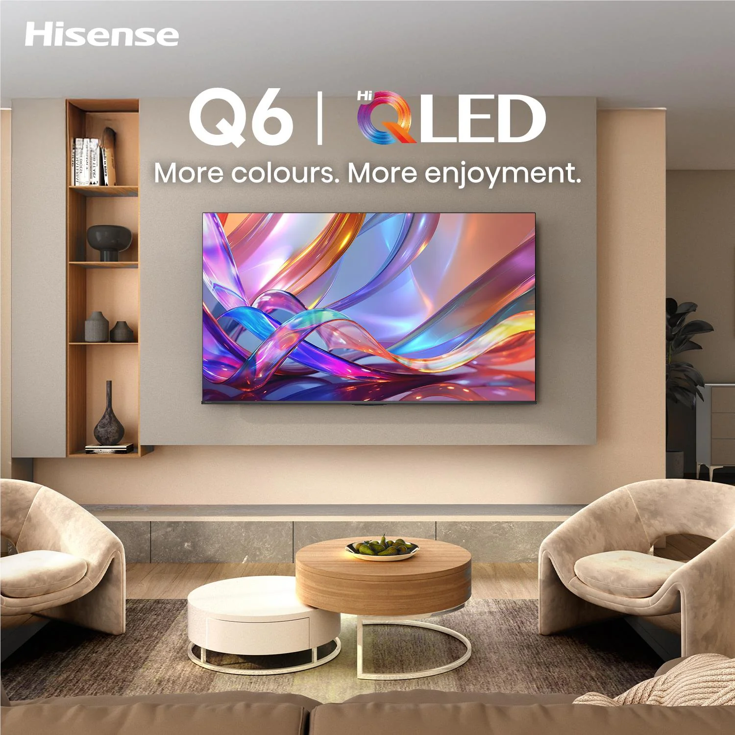 Hisense 75" Q6SAU 4K Hi-QLED Smart TV [2026] - Image 6