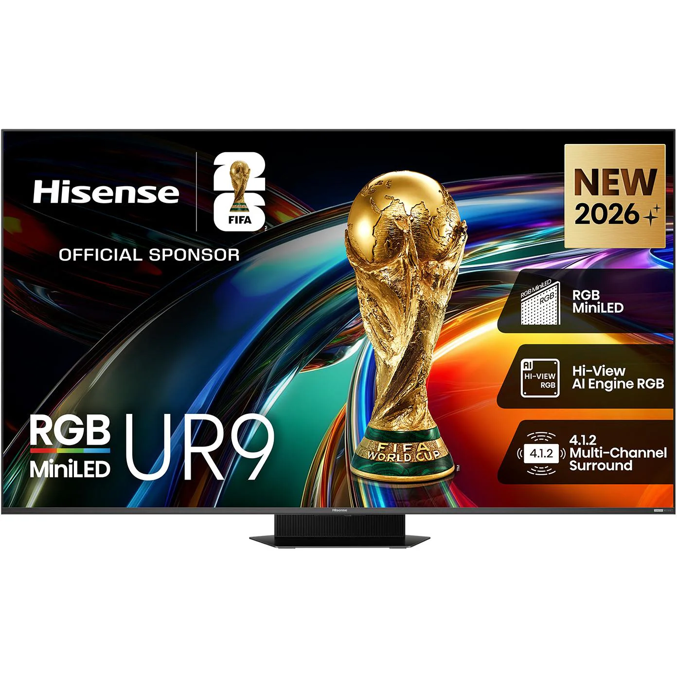 Hisense 85" UR9SAU ULED 4K UHD RGB Mini-LED Smart TV [2026]