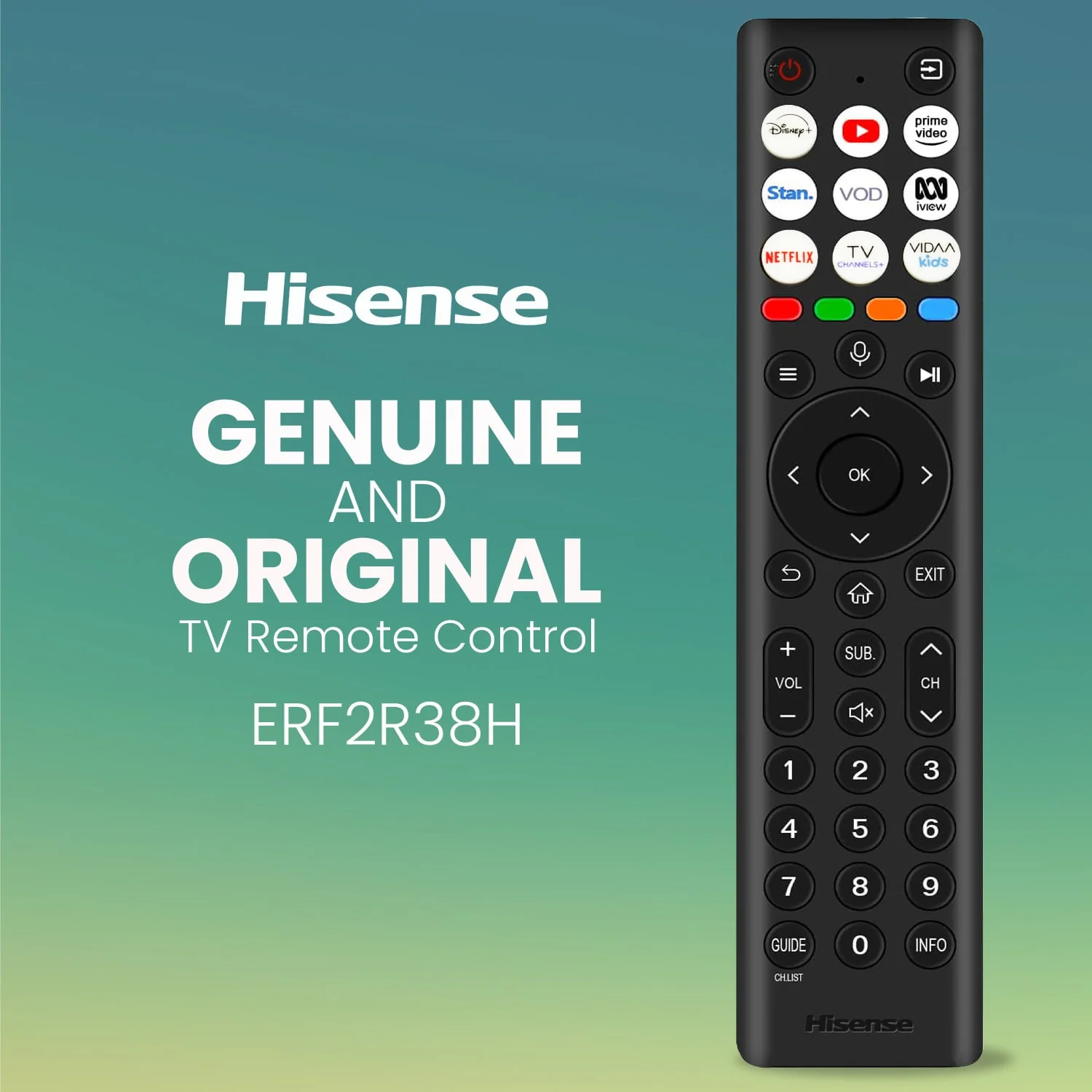 Hisense ERF2R38H Original Voice Remote for Smart TV - Image 7
