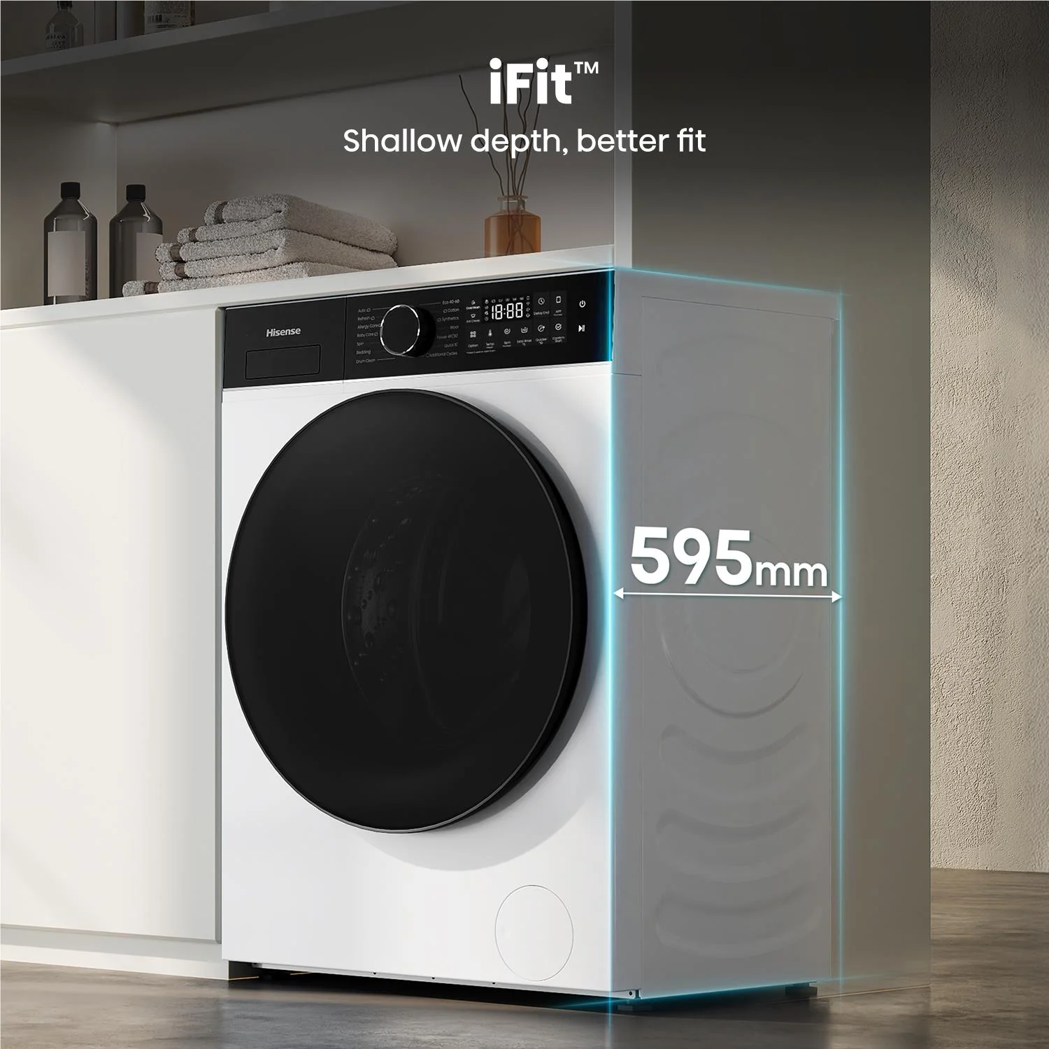 Hisense HWF5i1215 Series 5I 12kg Front Load Washing Machine - Image 5