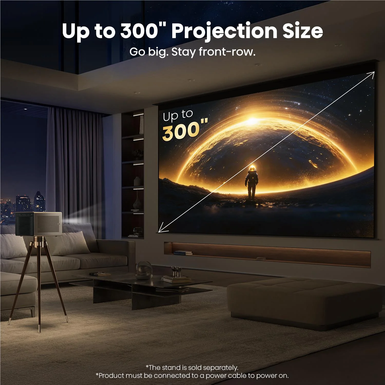 Hisense XR10 65''-300'' 4K 6000 Lumens Triple Laser Projector [2026] - Image 10