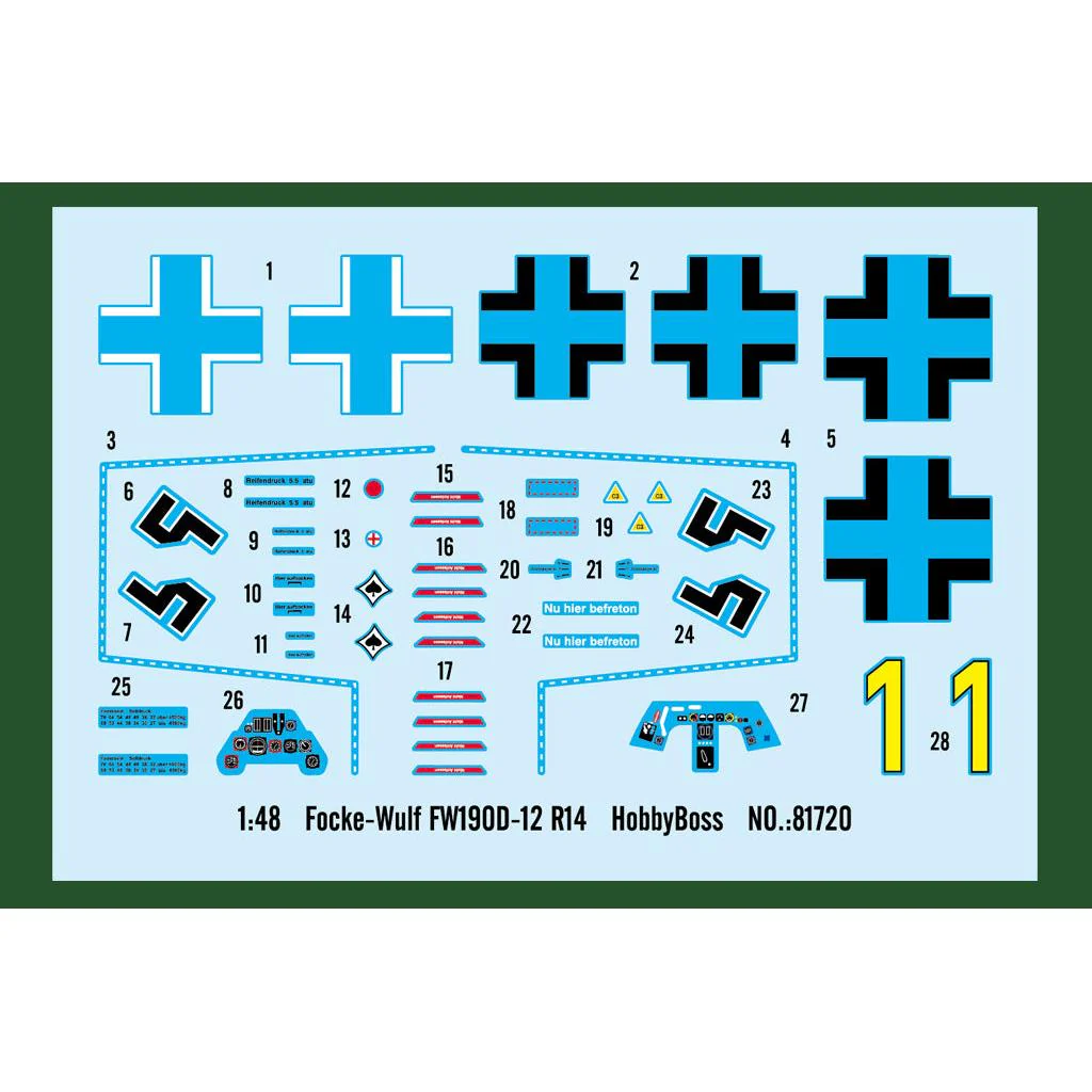 Hobby Boss 1/48 Focke-Wulf FW190D-12 R14 - Image 4