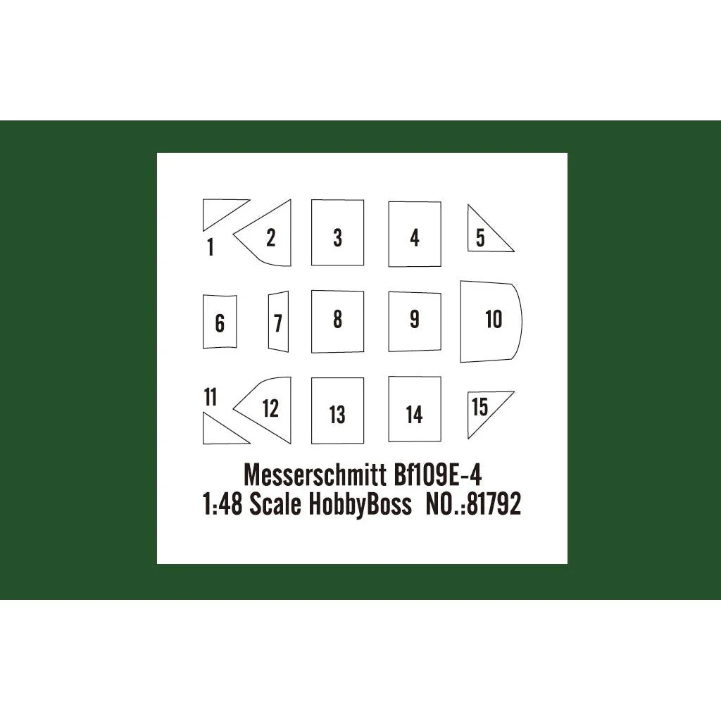 Hobby Boss 1/48 Messerschmitt Bf109E-4 - Image 5