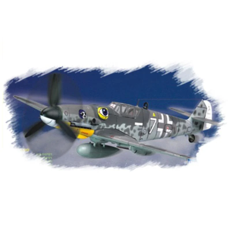 Hobby Boss 1/72 BF109 G-6 (Late) Plastic Model Kit - Image 2