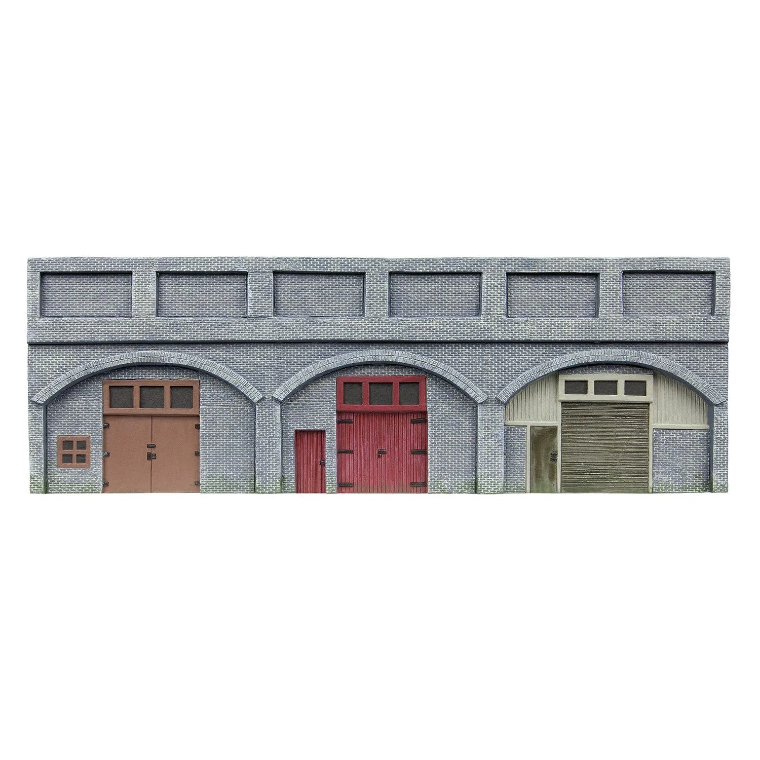 Hornby OO Low Relief Viaduct with Lockups x2 Engineers Blue Brick - Image 4