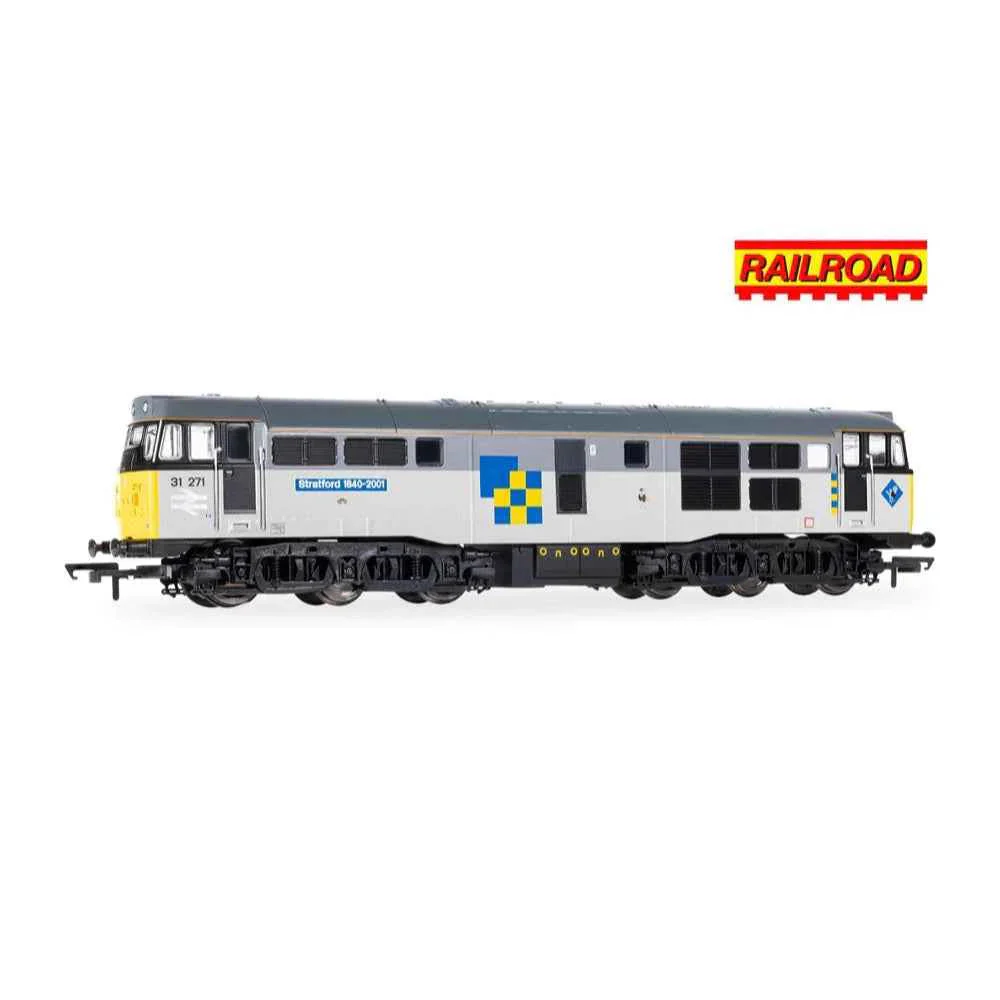 Hornby OO RailRoad - TFL Construction - Class 31 - '31271' Stratford - Image 2