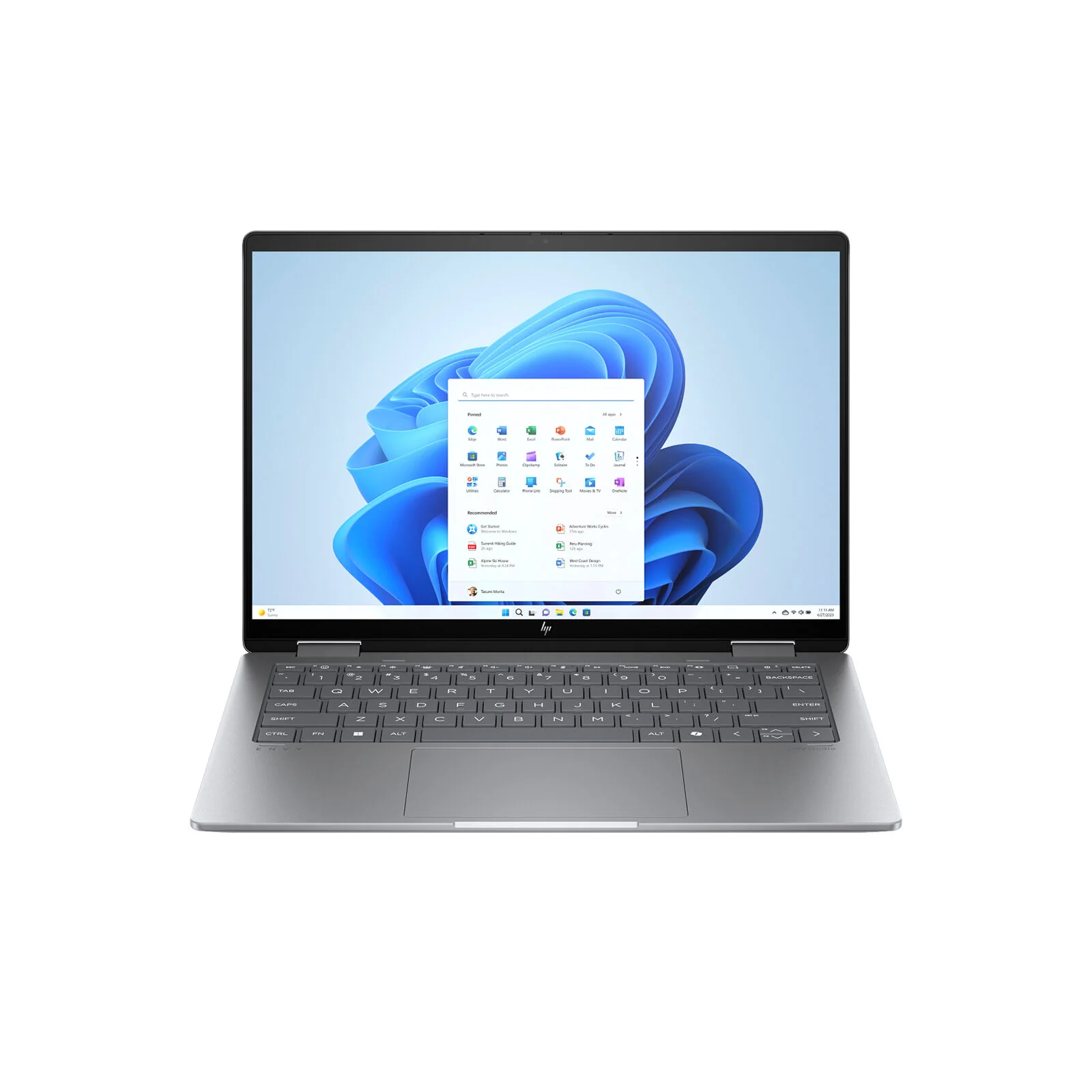 HP Envy x360 14" WUXGA 2-in-1 Laptop R7 32GB 1TB Silver [~Refurbished: Excellent]