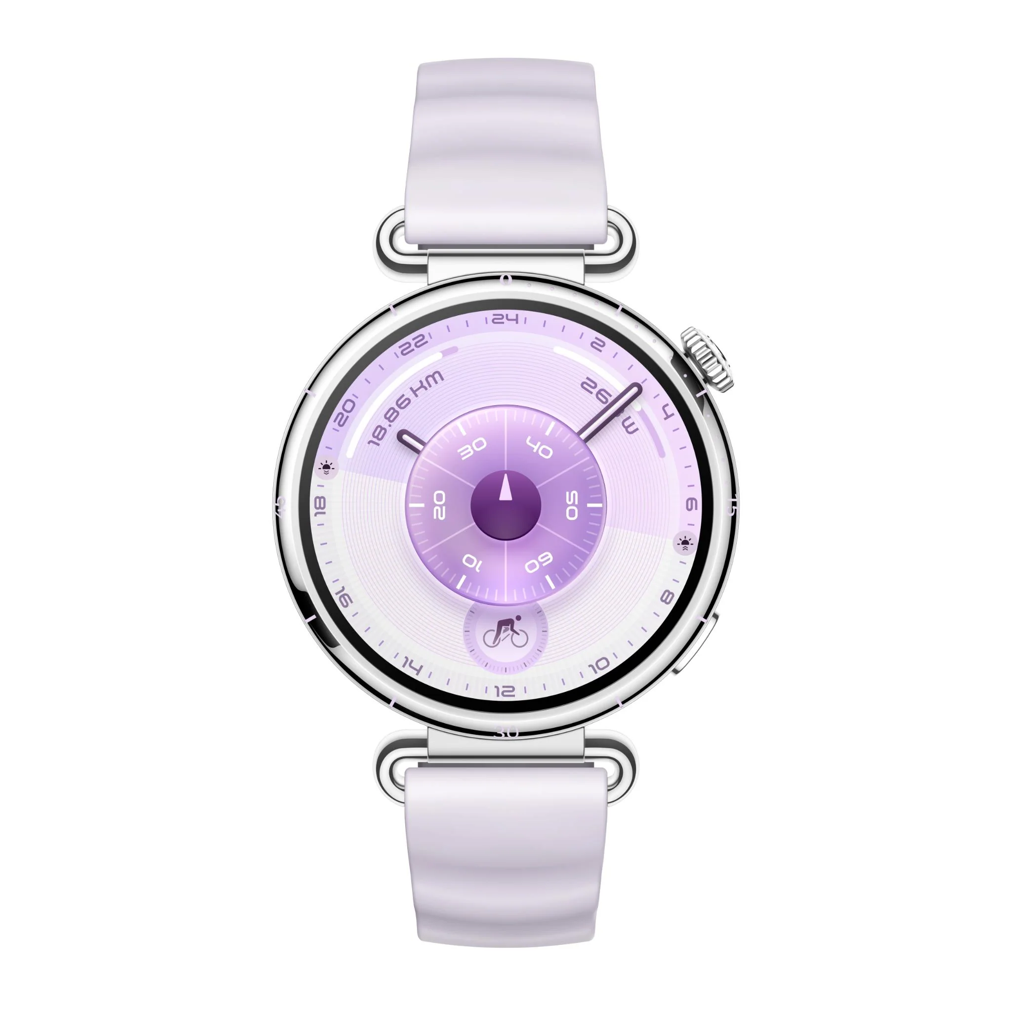 Huawei Watch GT 6 41mm (Purple Fluoroelastomer Strap) - Image 2