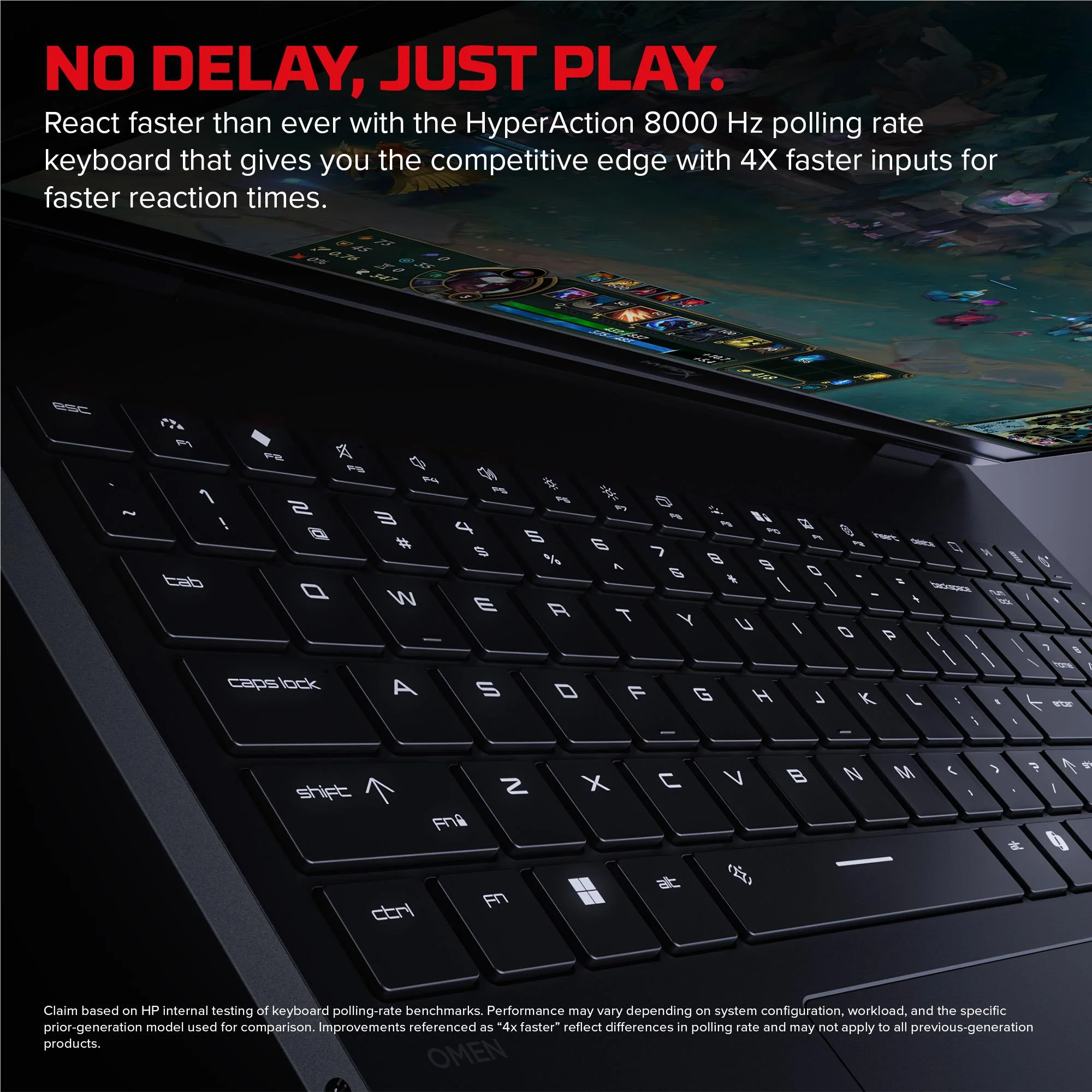 HyperX OMEN 15.3" WQXGA 180Hz Gaming Laptop (Intel Core I7 - 14650HX)[Geforce RTX 5060] - Image 5