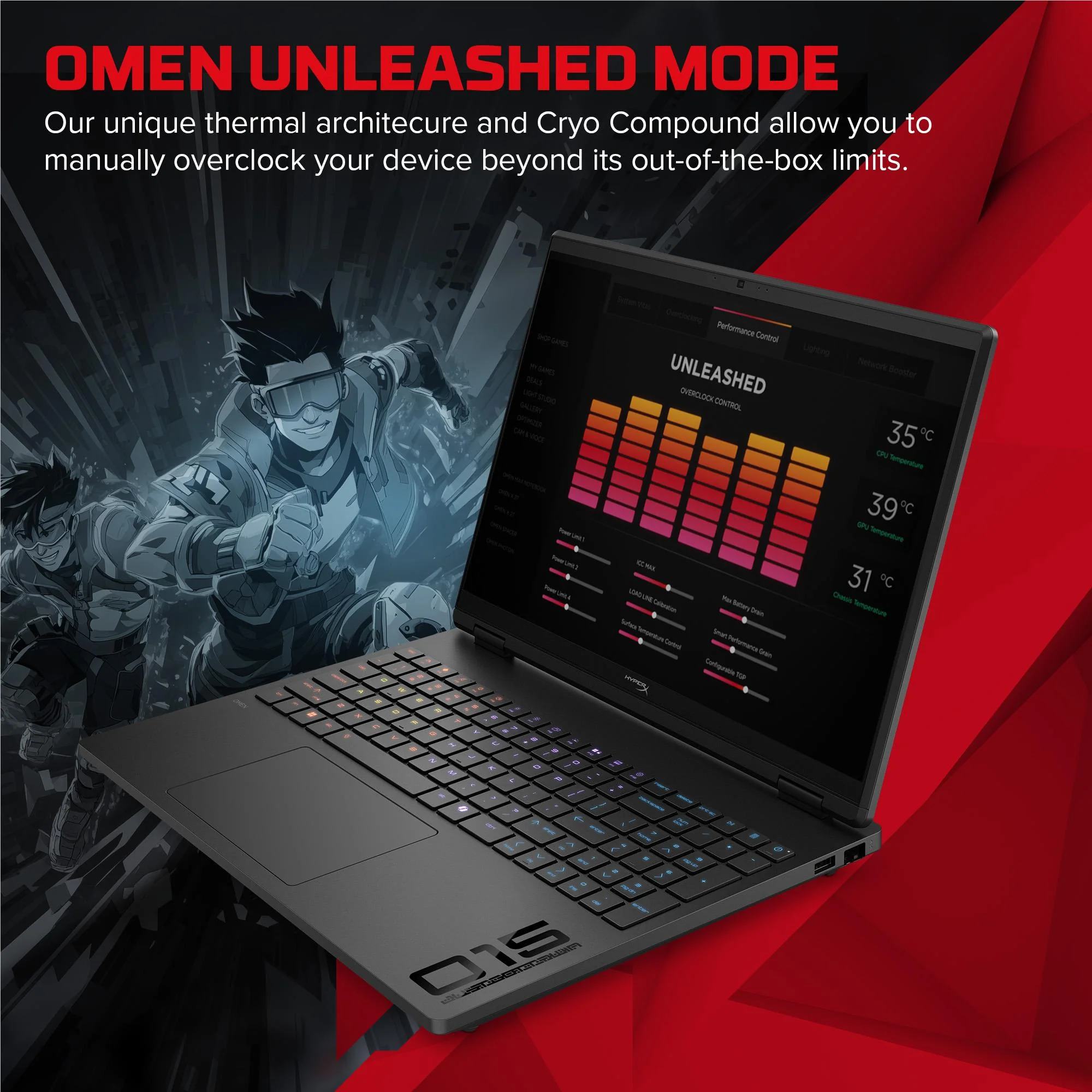 HyperX OMEN 15.3" WQXGA Gaming Laptop (Intel Core i7)[GeForce RTX 5070] - Image 4