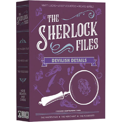 Indie Boards & Cards Sherlock Files Vol 6 Devilish Details Game