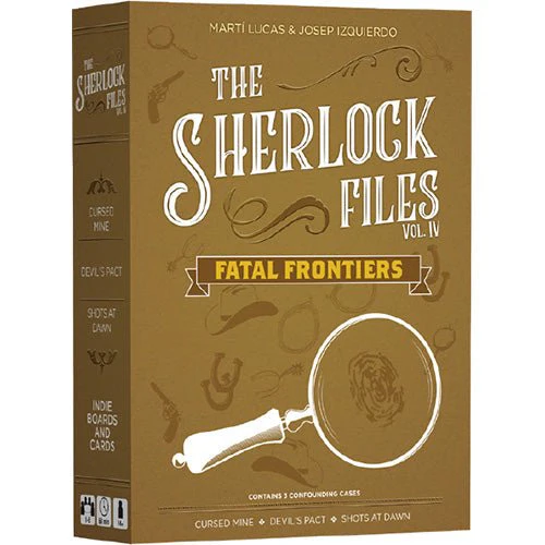 Indie Boards & Cards The Sherlock Files Volume 4 Fatal Frontiers Board Game
