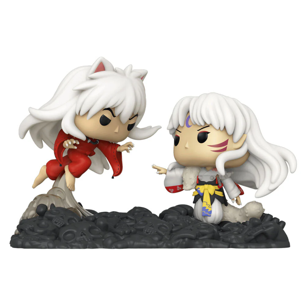 InuYasha Inuyasha Vs Sesshomaru Anime Pop Vinyl Action Figure Display 22.86cm