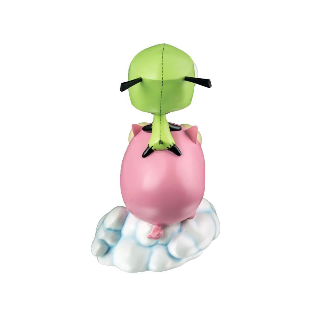 Invader Zim GIR on Pig Statue Action Figure Display Toy 10in - Image 3