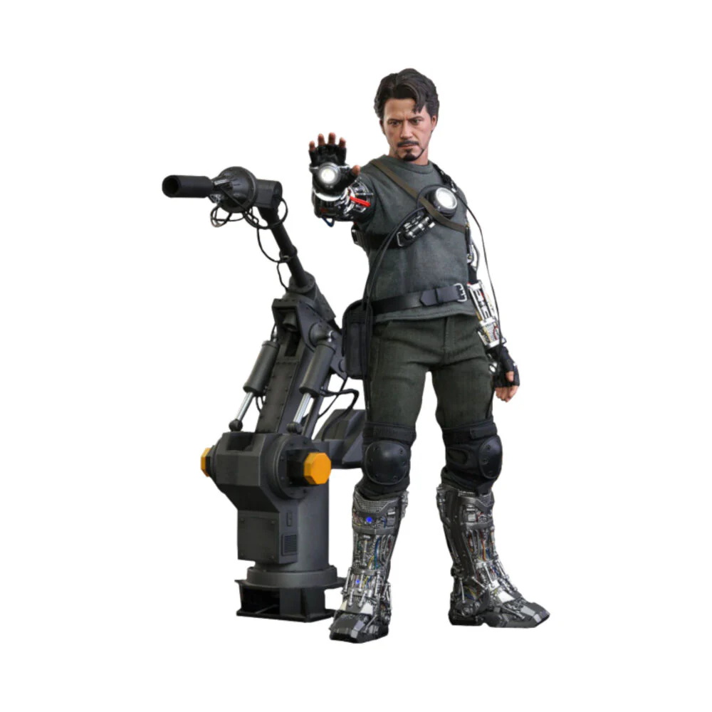 Iron Man 2008 Tony Stark Mech Test Deluxe 1:6 Collectable 30cm