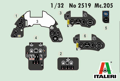 Italeri 1/32 MC.205 Veltro - Image 3