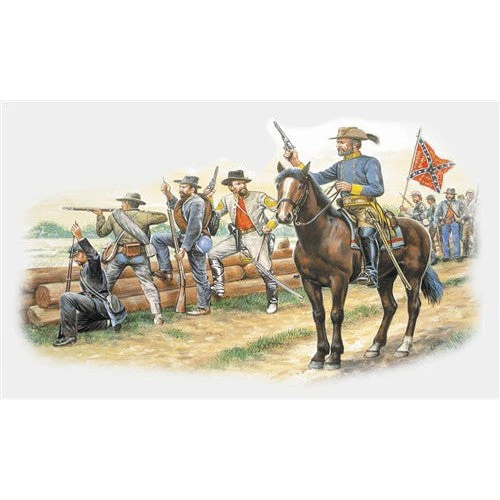 Italeri 1/72 Confederate Infantry American Civil War - Image 2
