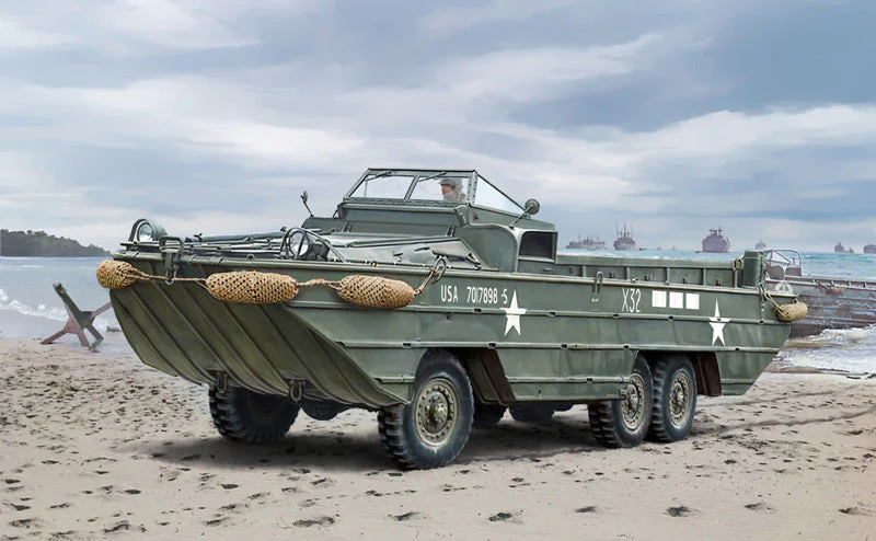 Italeri 1/72 D-Day 80th Anniversary DUKW 2.5 ton GMC Truck Amphibious Version - Image 2