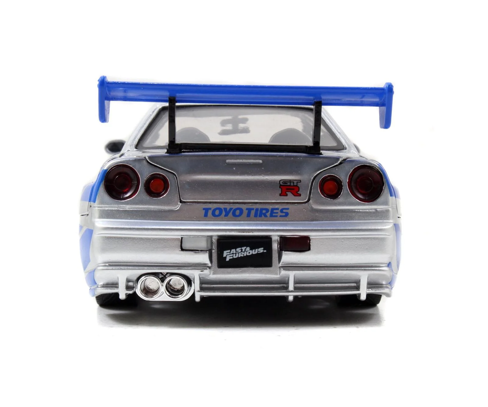 Jada 1:24 Fast & Furious Brians '02 Nissan Skyline GT-R Diecast Model Car - Image 5