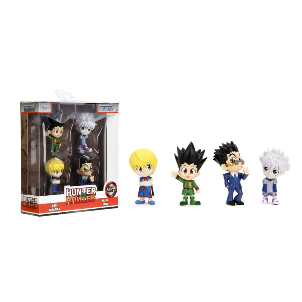 Jada 4pc Hunter x Hunter Gon and Others 2.5" MetalFig Metal Figures/Miniatures - Image 2
