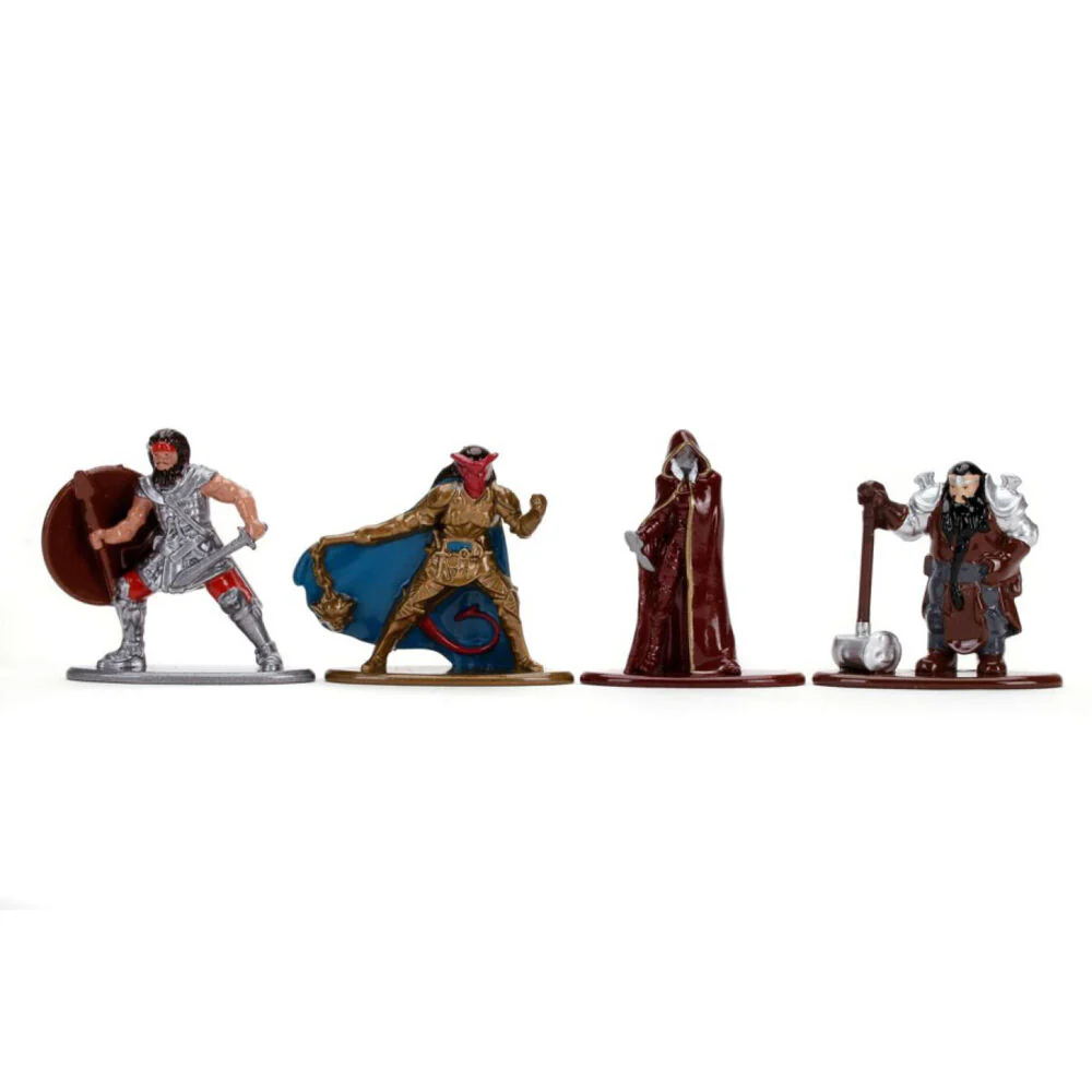 Jada 5pc Dungeons & Dragons Die-Cast Metal RPG Figure Miniatures Deluxe Pack 1.65 In - Image 2