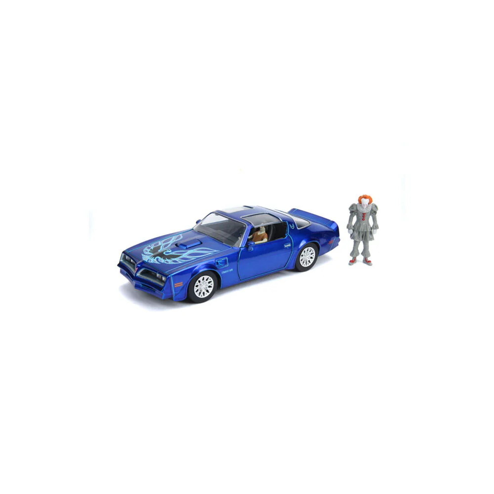 Jada IT 2017 1977 Pontiac Firebird with Figure 1:24 Scale Die-Cast Vehicle Toy - Image 2