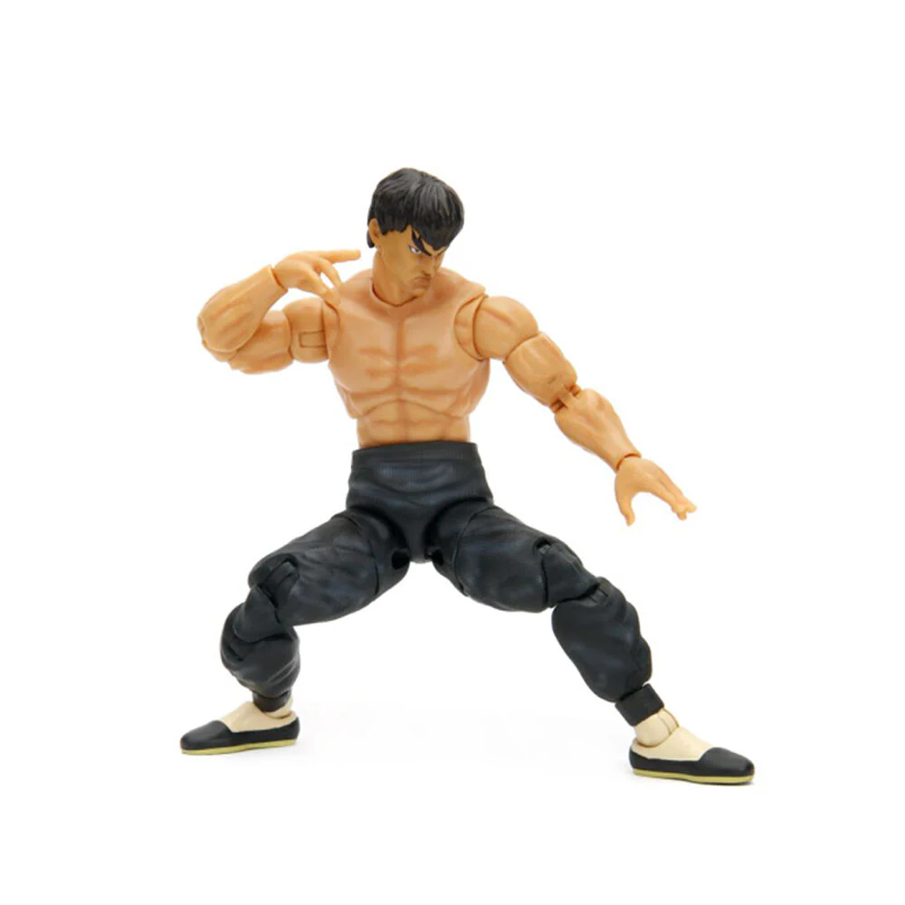 Jada Street Fighter II The Final Challengers 6" Fei Long Action Figure