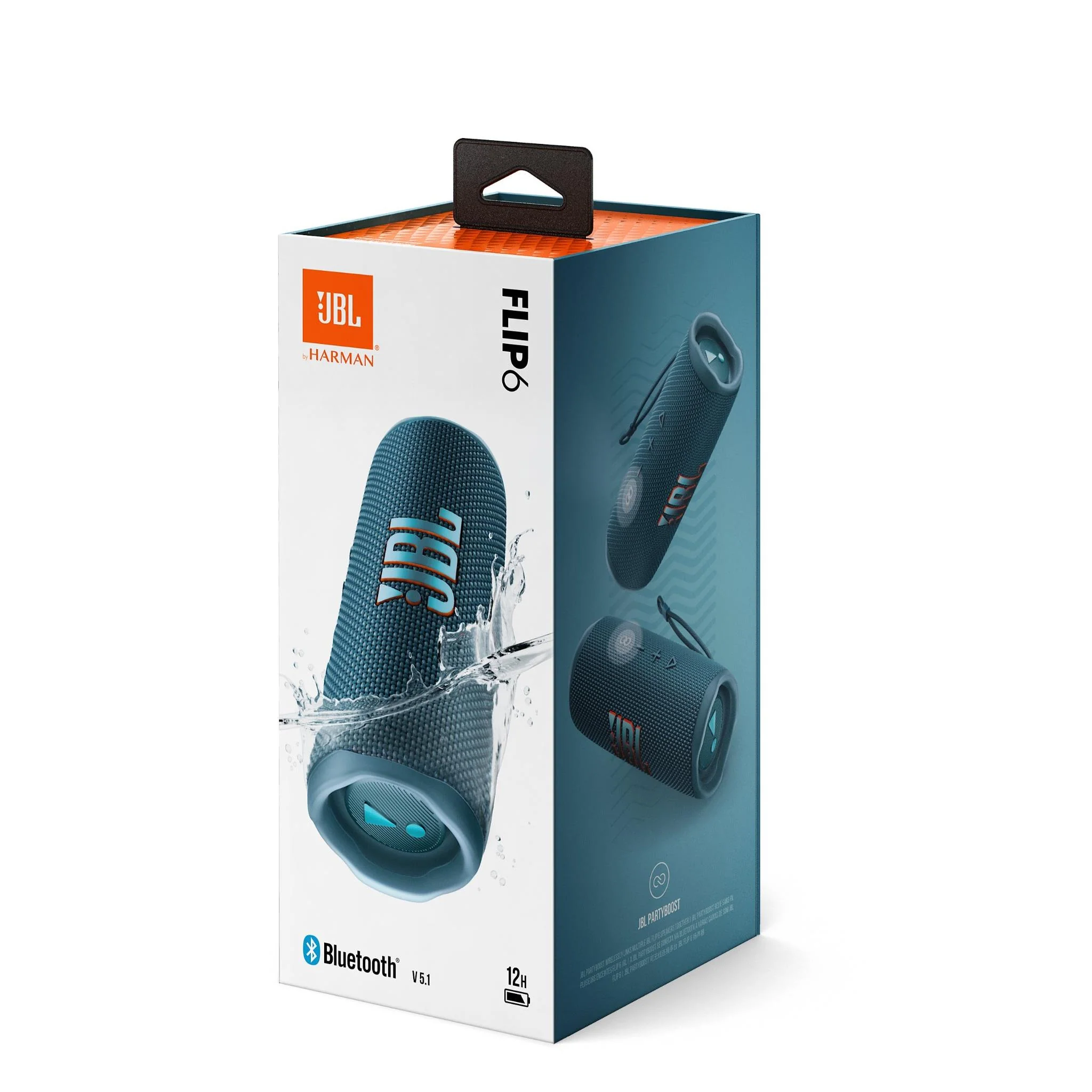 JBL Flip 6 Portable Bluetooth Speaker (Blue) - Image 6