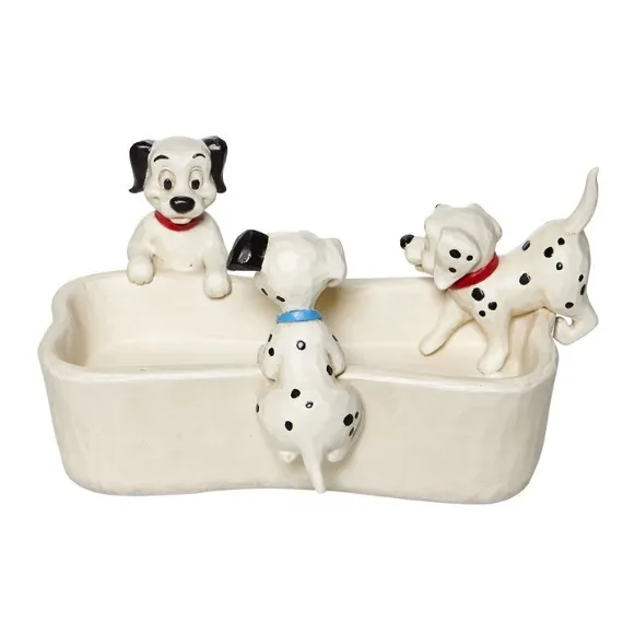 Jim Shore Disney Traditions - 101 Dalmatians Bone Dish - Puppy Bowl - Image 4
