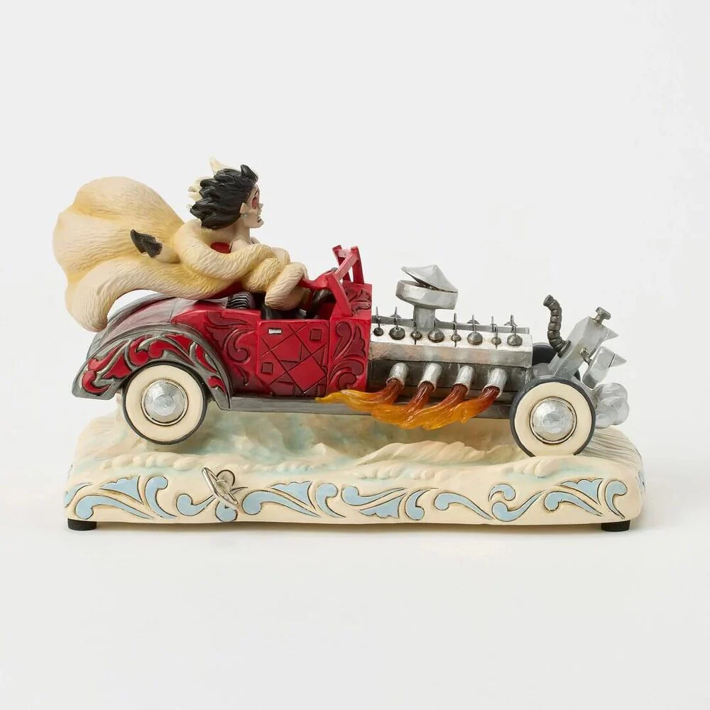 Jim Shore Disney Traditions - 101 Dalmatians - Cruella Car Scene Musical - Image 2