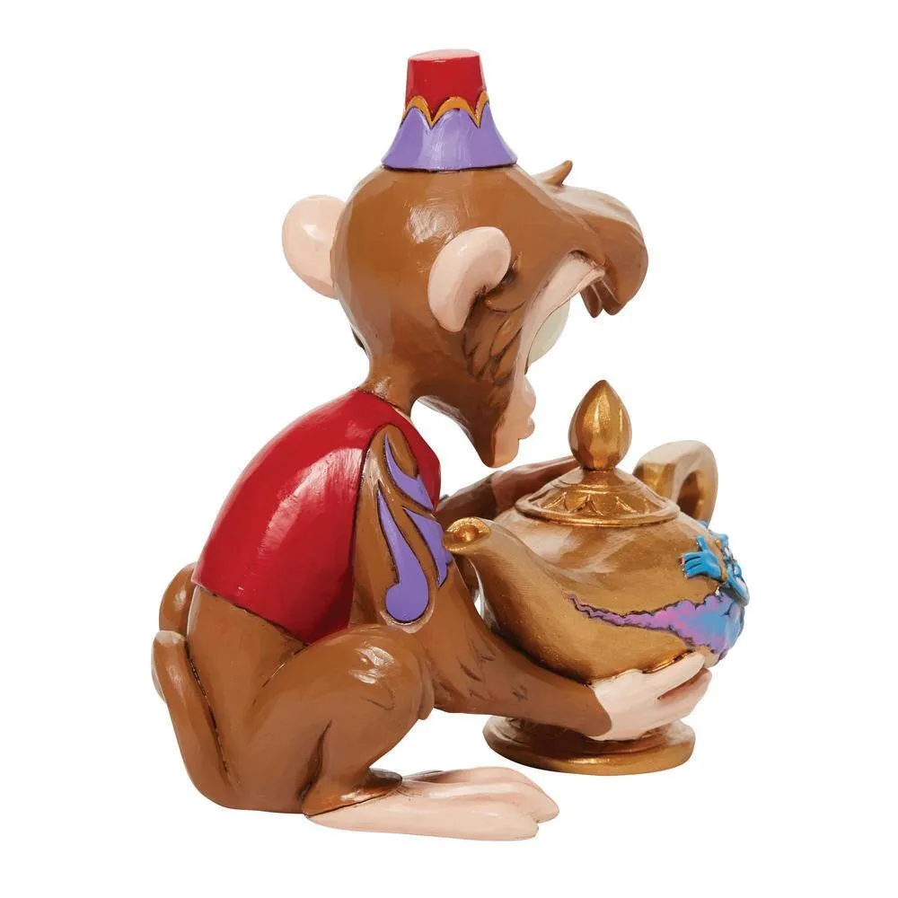 Jim Shore Disney Traditions - Aladdin - Abu With Lamp - Image 5