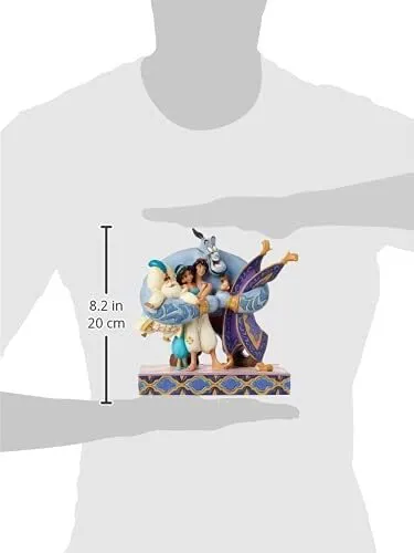 Jim Shore Disney Traditions - Aladdin - Group Hug! - Image 4