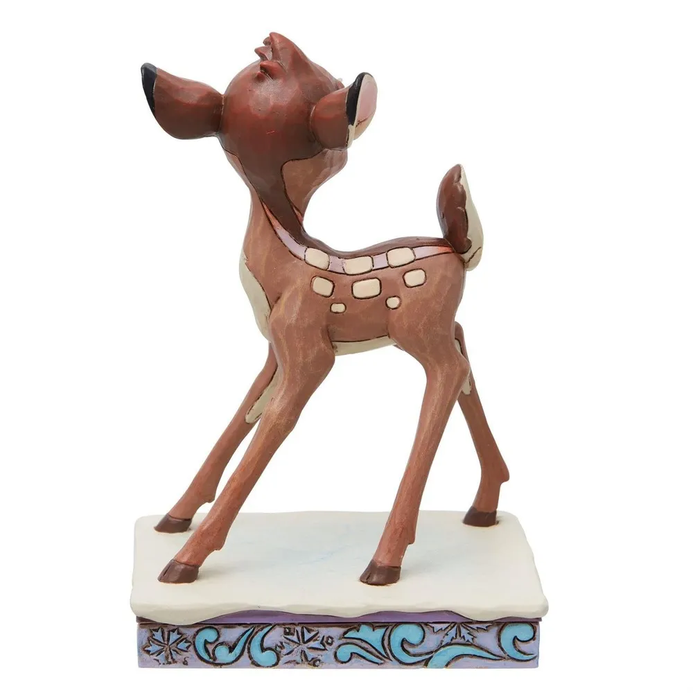 Jim Shore Disney Traditions - Bambi Christmas - Frosted Fawn - Image 2