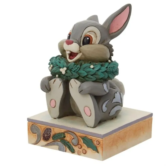 Jim Shore Disney Traditions - Bambi Christmas - Thumper - Image 5