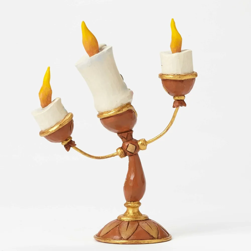 Jim Shore Disney Traditions - Beauty and The Beast Lumiere - Ooh La La - Image 2