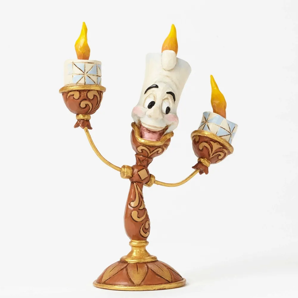 Jim Shore Disney Traditions - Beauty and The Beast Lumiere - Ooh La La - Image 3