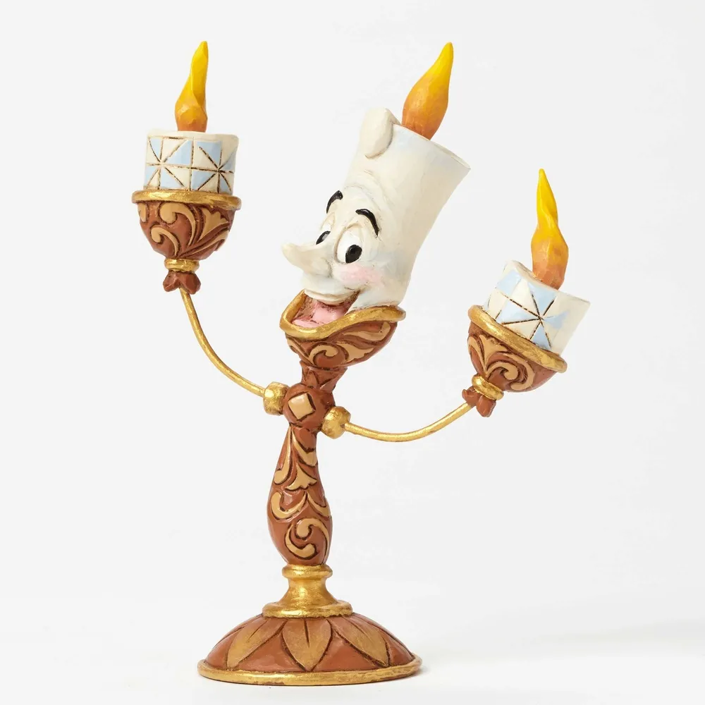 Jim Shore Disney Traditions - Beauty and The Beast Lumiere - Ooh La La - Image 4