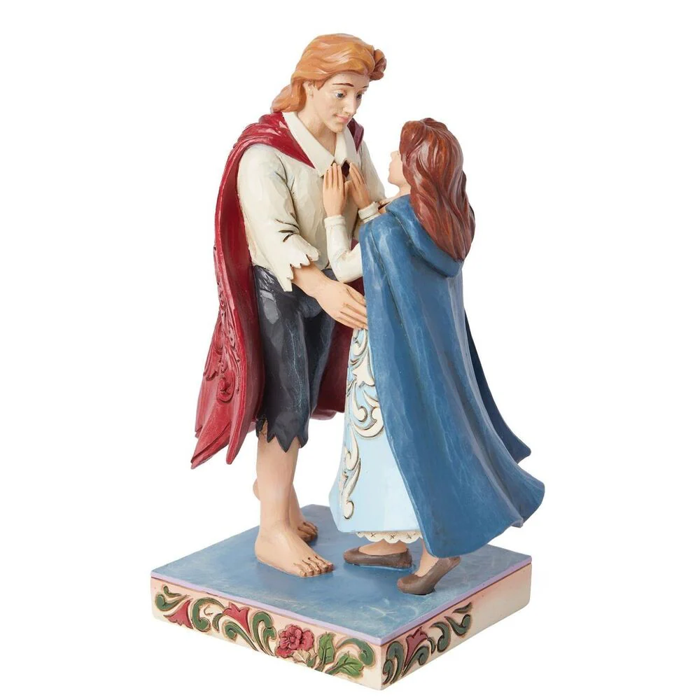 Jim Shore Disney Traditions - Belle and Prince Adam - Image 3
