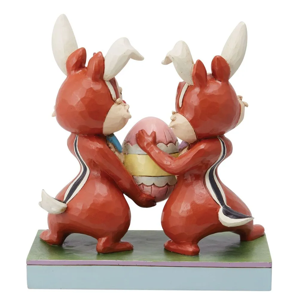 Jim Shore Disney Traditions - Chip 'n' Dale - Mischievous Bunnies - Image 2