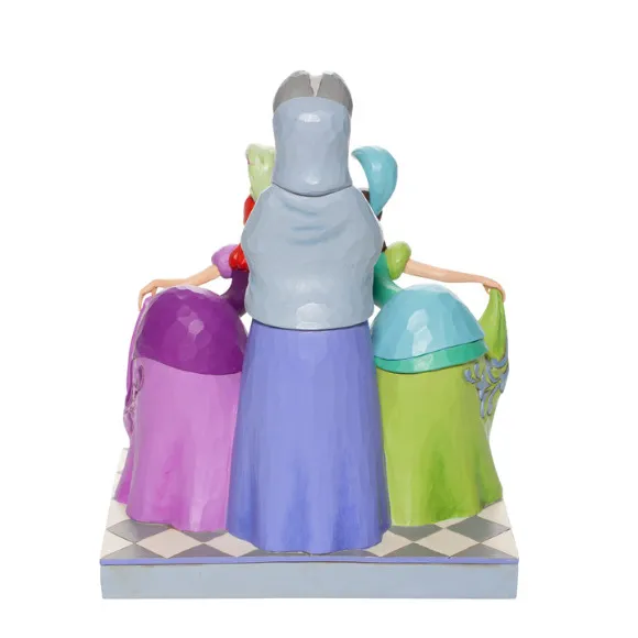 Jim Shore Disney Traditions - Cinderella Lady Tremaine, Anastasia and Drizella - The Terrible Tremaines - Image 3