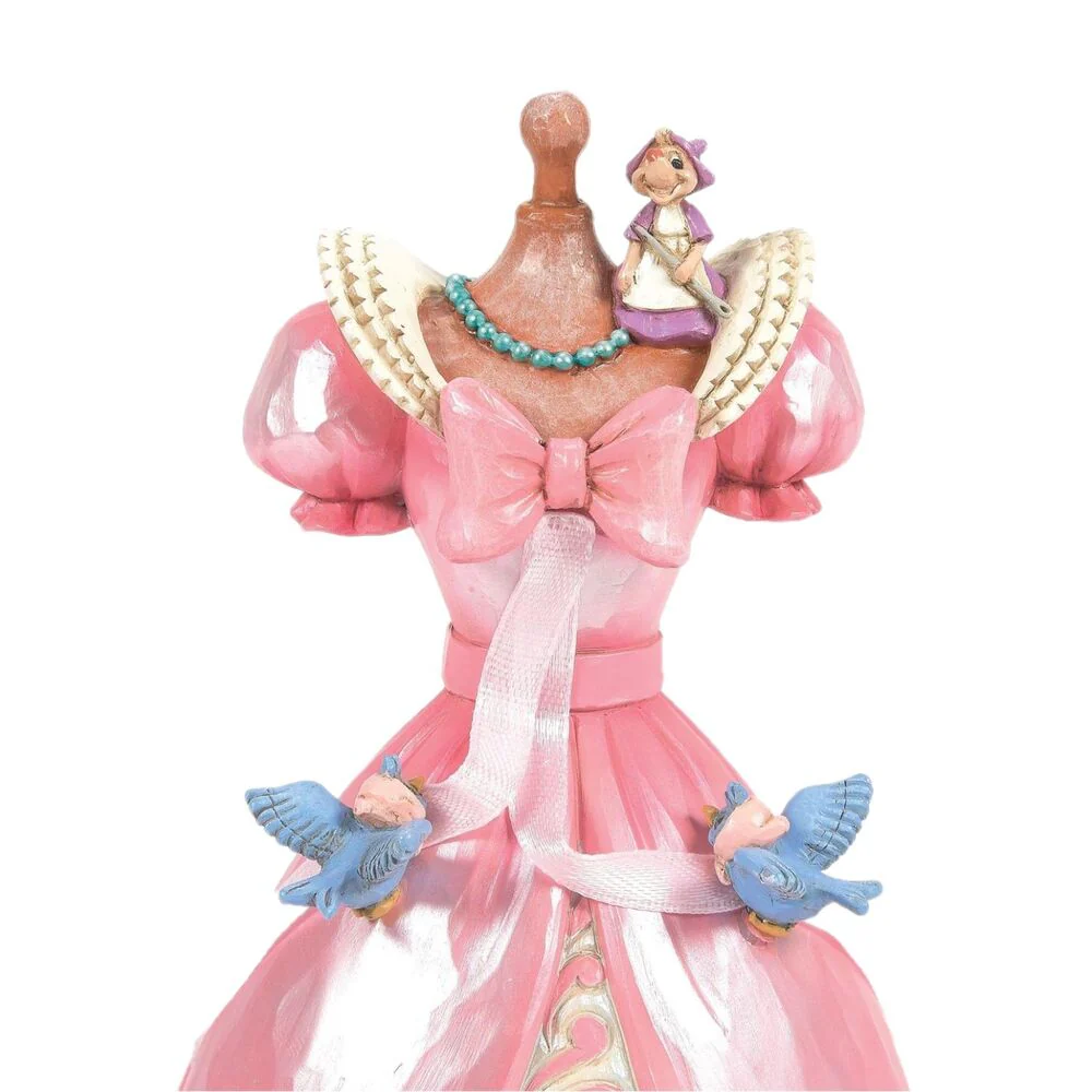 Jim Shore Disney Traditions - Cinderella's Pink Dress Musical Figurine - Image 5