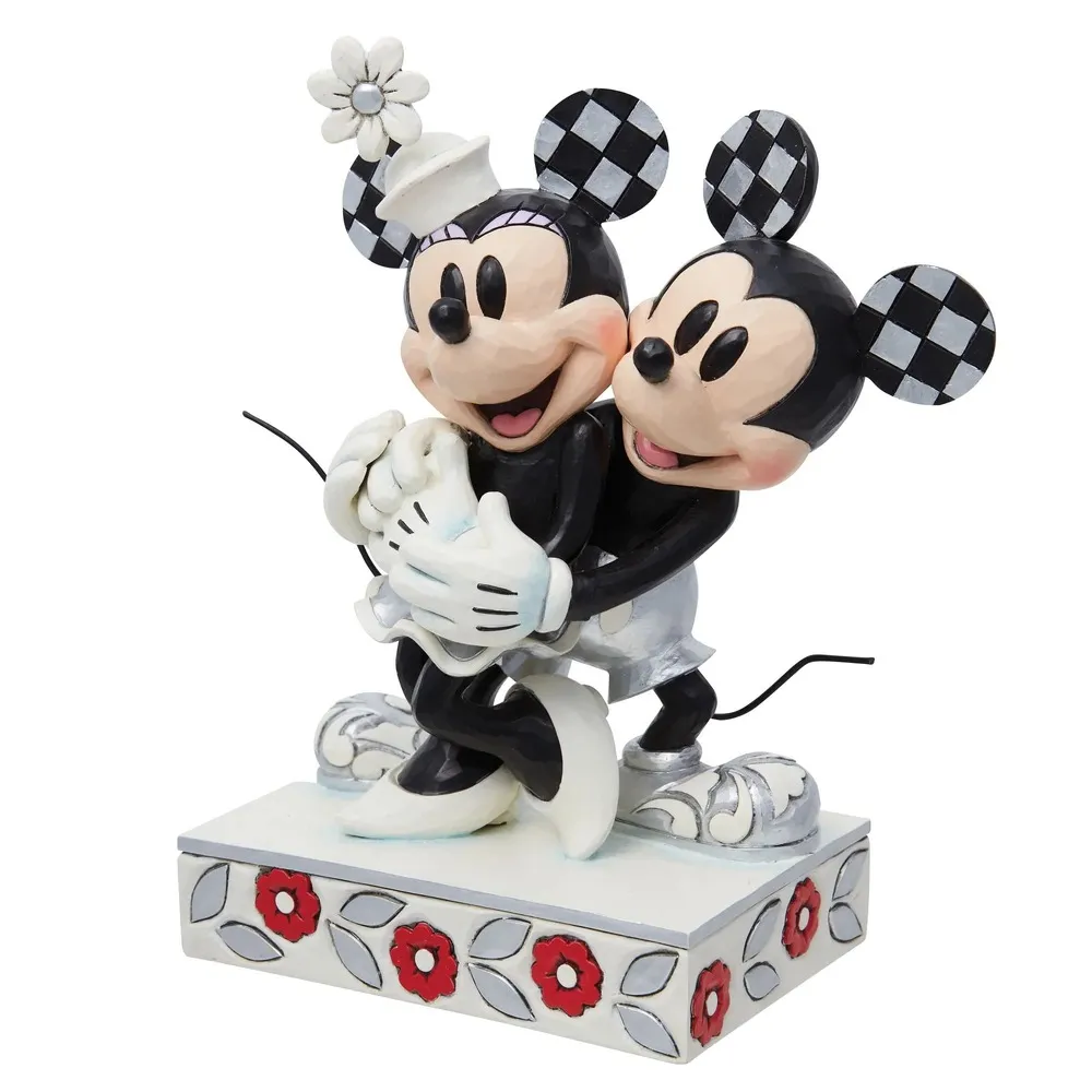 Jim Shore Disney Traditions D100 Special Edition Minnie and Mickey - Image 3