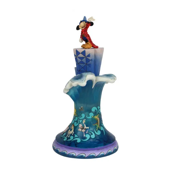 Jim Shore Disney Traditions - Fantasia Sorcerer Mickey Masterpiece - Summit of Imagination - Image 3